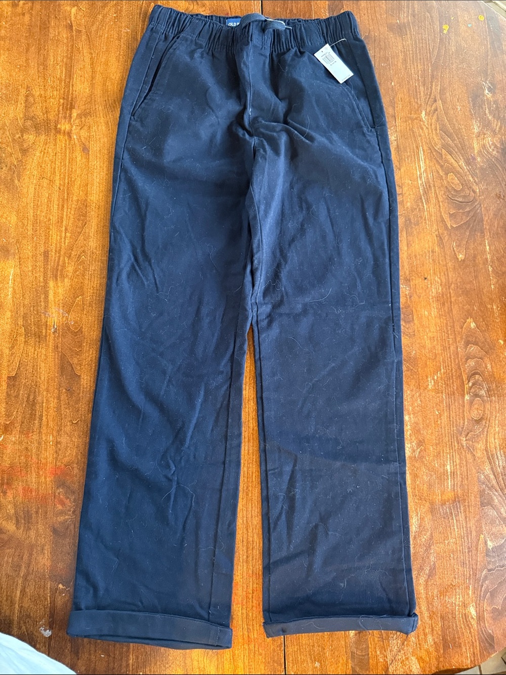 Old Navy Navy Blue Elastic-Waist Jogger Pants